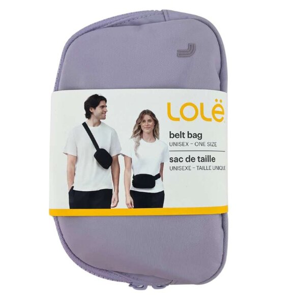 Lole Handbags - Lolë | Unisex Belt Bag | Light Purple | One Size